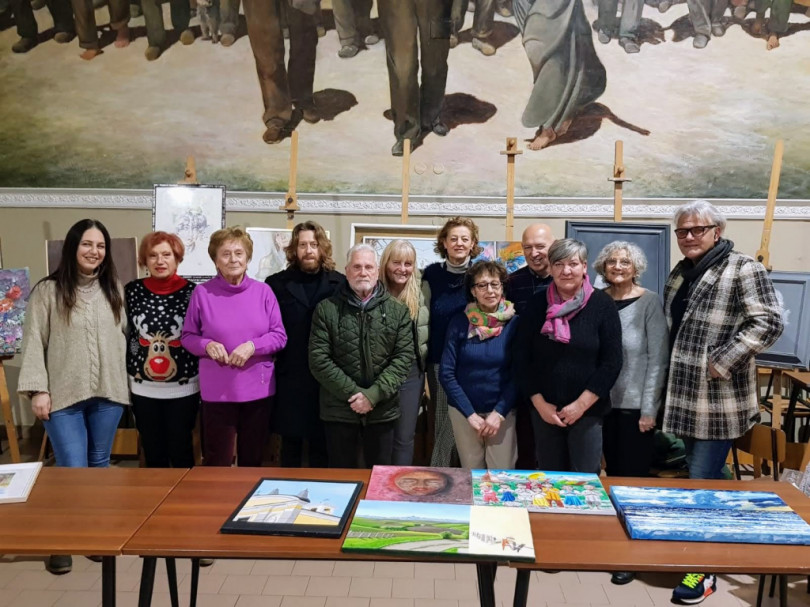 Donate le opere d'arte per Cascina Graziella